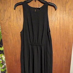 Wilfred Aritzia Black Mini Shift Dress (size M)
